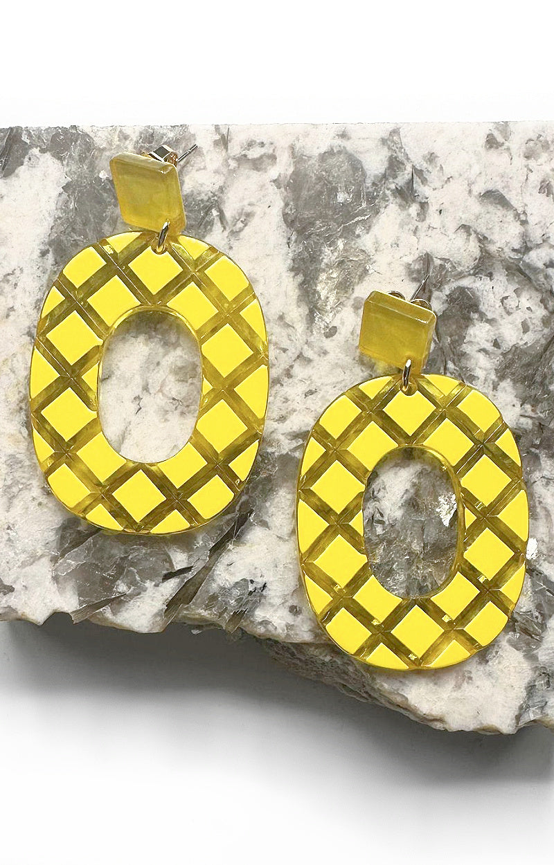 Load image into Gallery viewer, All At Once Earrings - Yellow