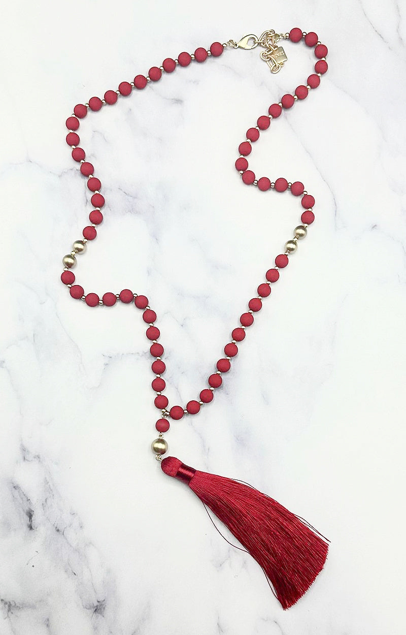 Load image into Gallery viewer, Appetite For Love Necklace - Red
