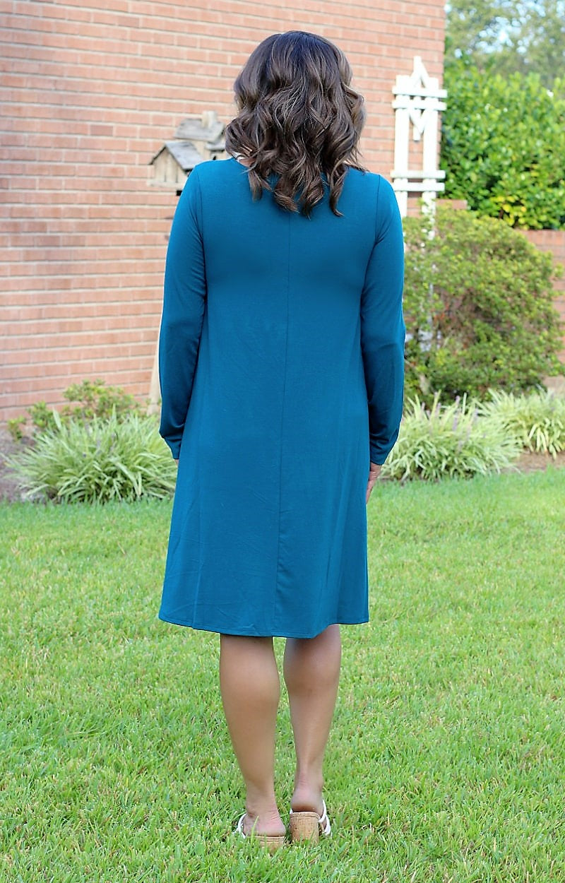 Load image into Gallery viewer, Faithful Friends Dress - Teal