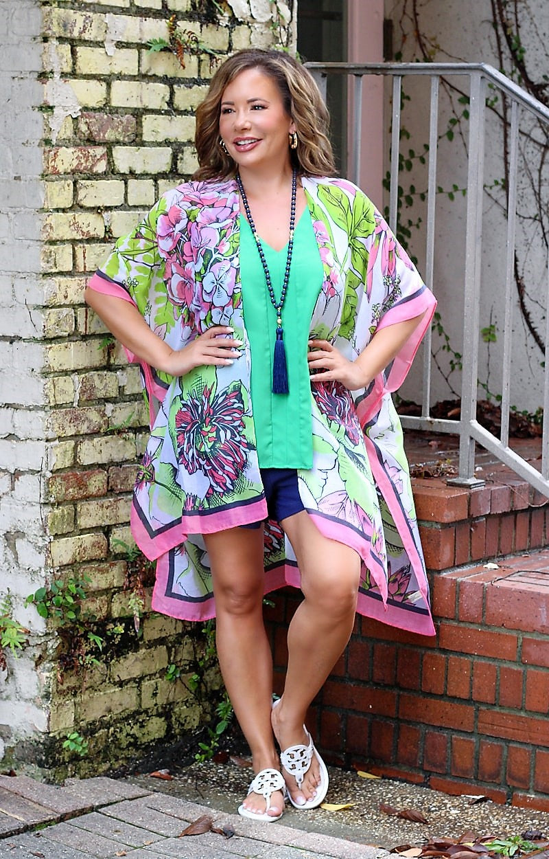 Be Inspired Print Kimono