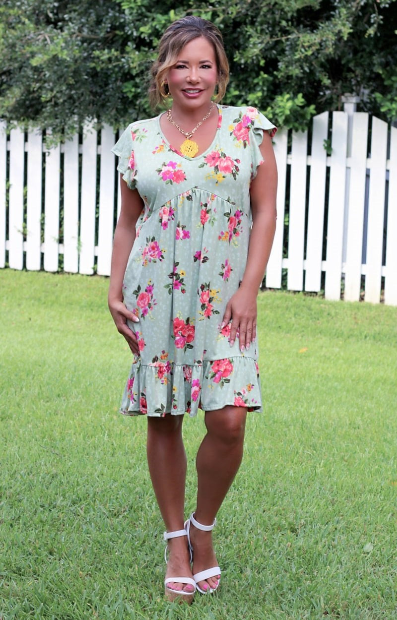 Can’t Fight The Feeling Floral Dress
