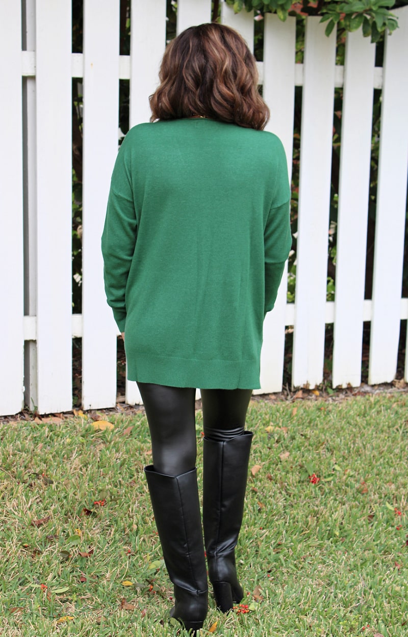 Load image into Gallery viewer, The Only One I Want Sweater - Dark Green