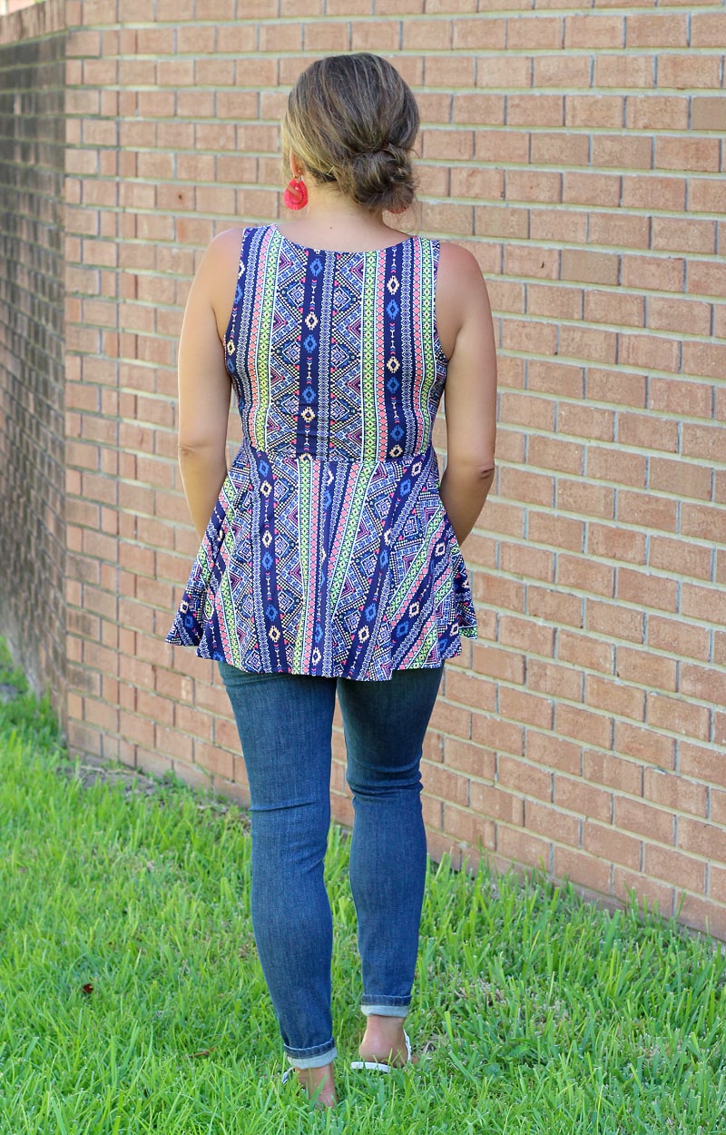 Cool Connections Print Top - Multi