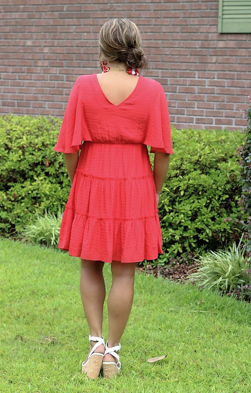 Sweet And Spicy Dress - Red