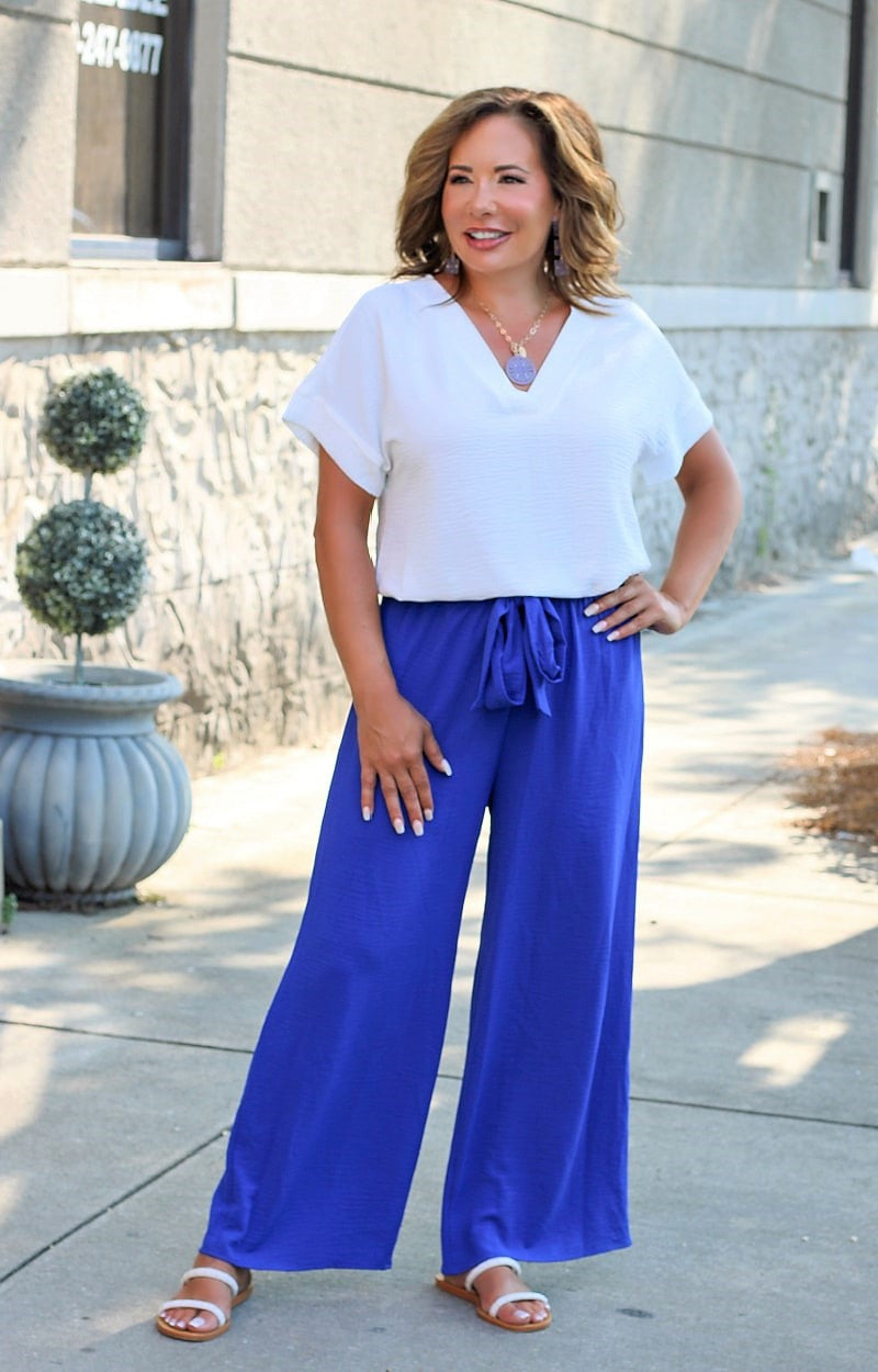 Load image into Gallery viewer, A Royal Moment Wide Leg Pants