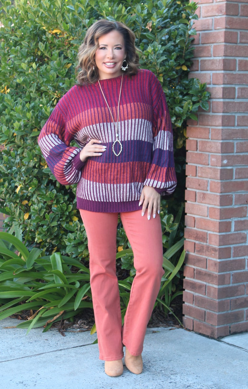 Load image into Gallery viewer, World of Wonder Striped Sweater