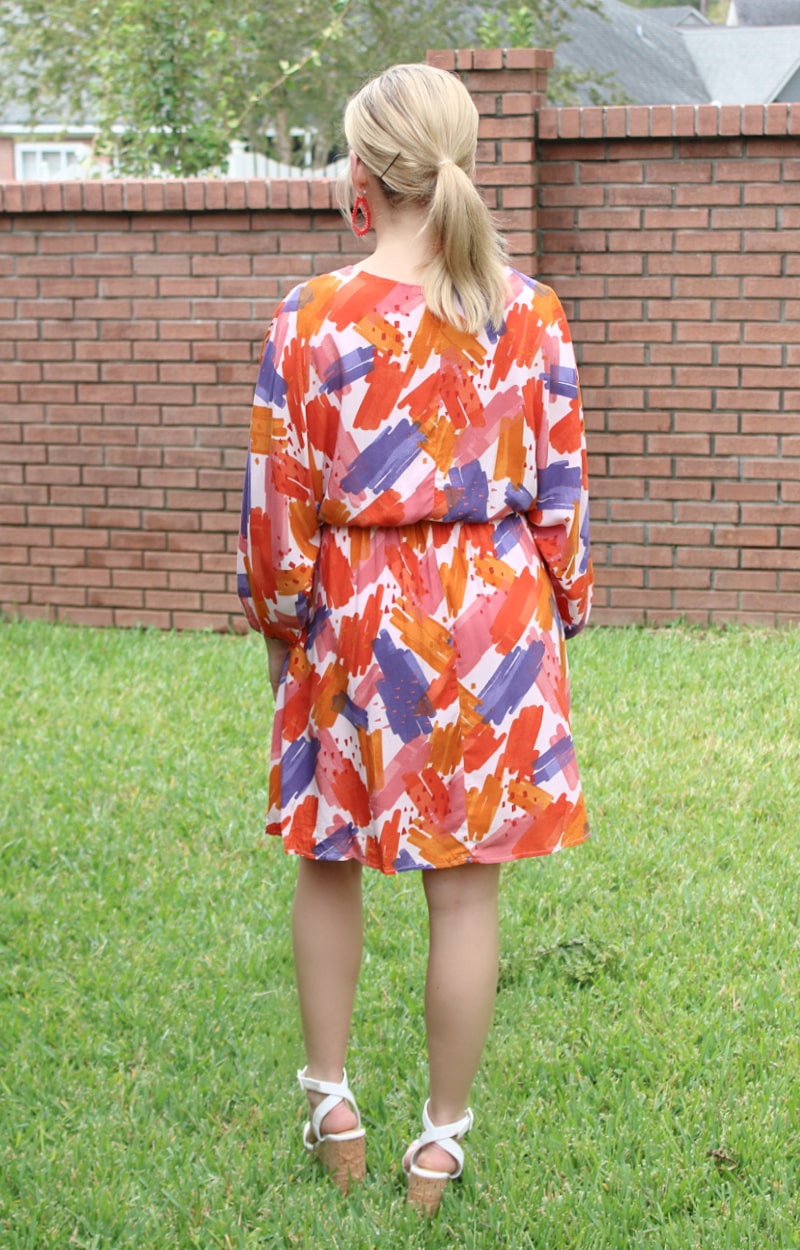 Chasing After You Print Dress - Multi