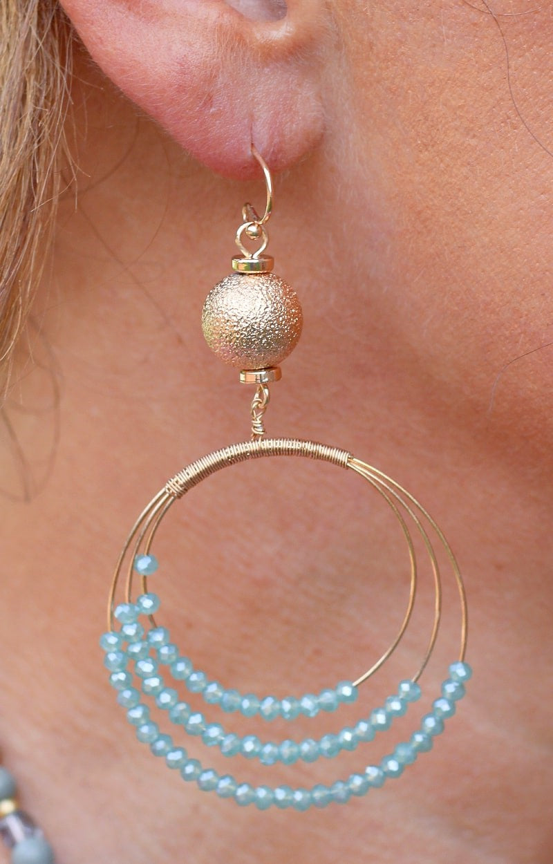 The Latest Edition Earrings - Mint