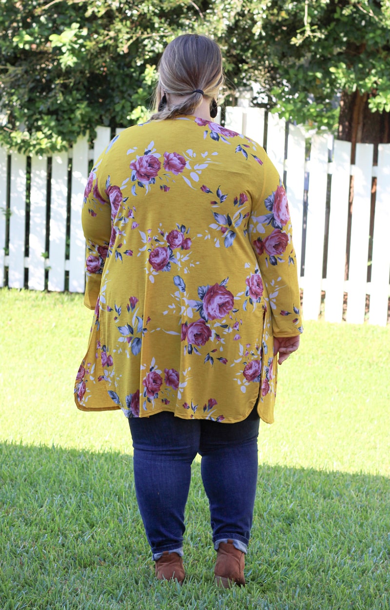 Load image into Gallery viewer, Grow As You Go Floral Cardigan - Honey