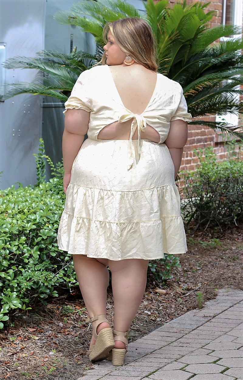 Load image into Gallery viewer, Cute Situation Dress - Cream