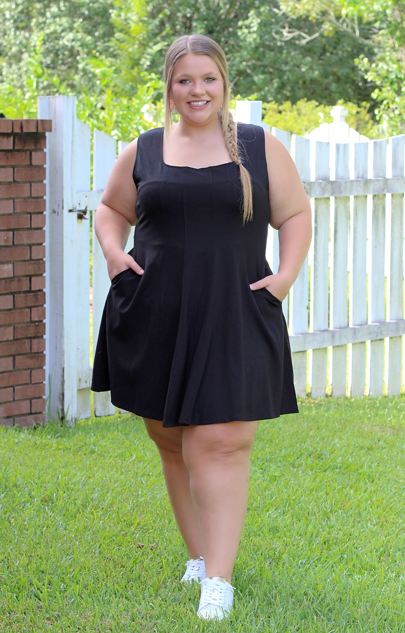Load image into Gallery viewer, Polo Match Dress - Black