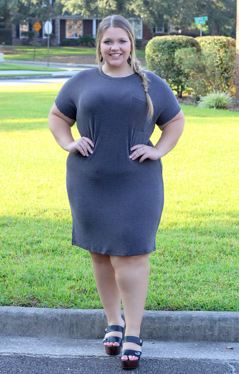 Load image into Gallery viewer, Everyday Favorite Dress - Charcoal