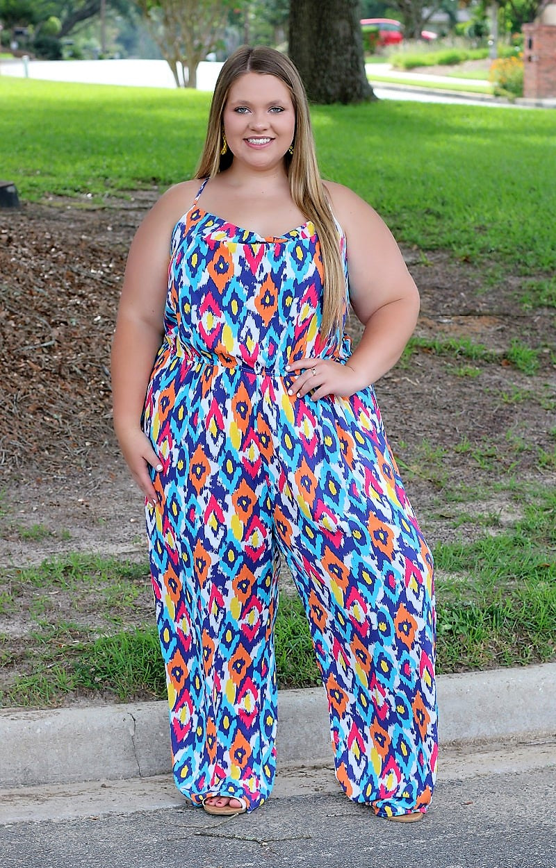 Load image into Gallery viewer, Seek Me Out Print Jumpsuit - Multi