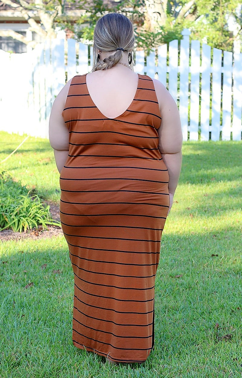 Load image into Gallery viewer, Keep it Casual Striped Maxi Dress