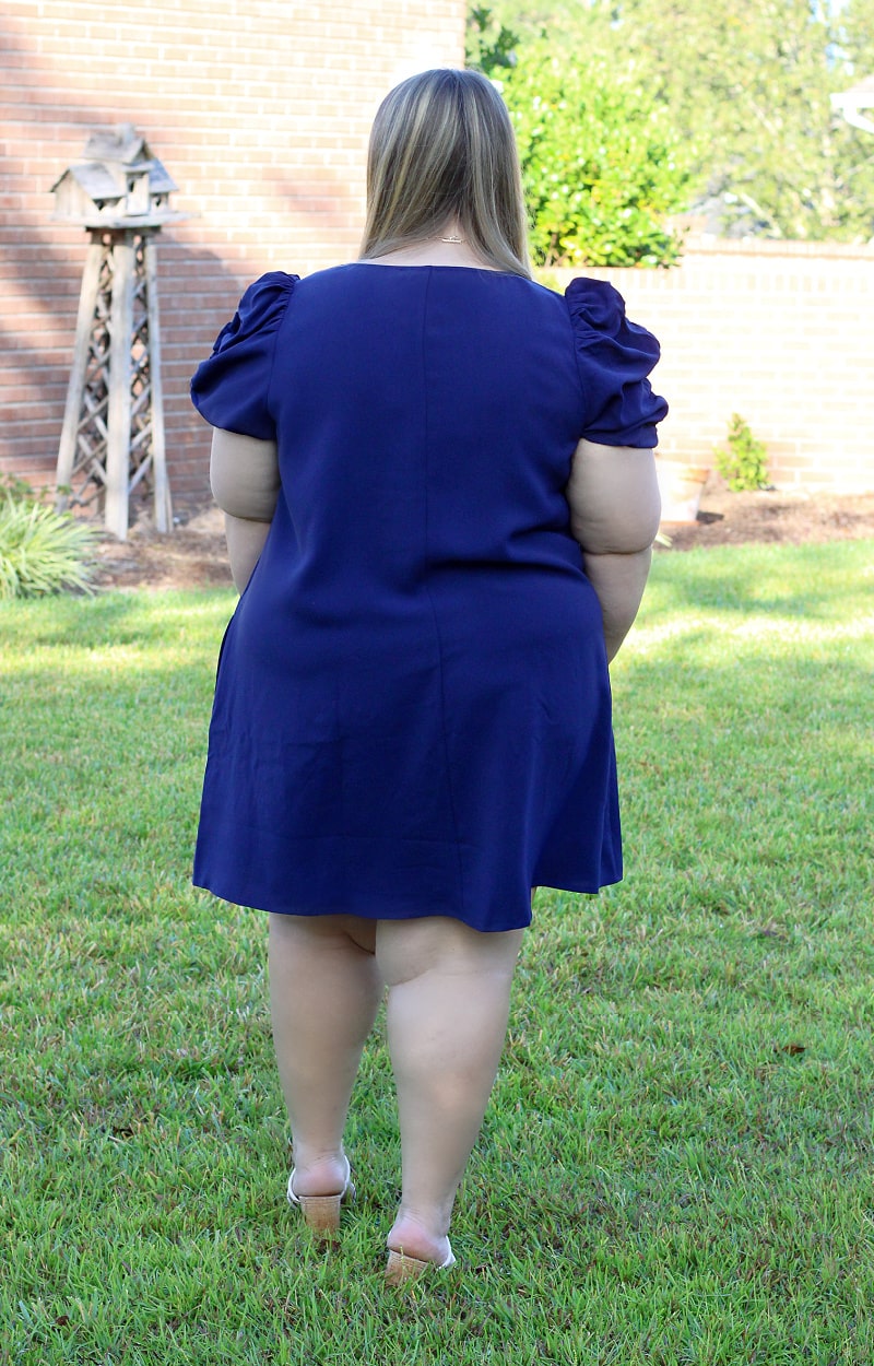 Load image into Gallery viewer, Where Are You Going Dress - Navy
