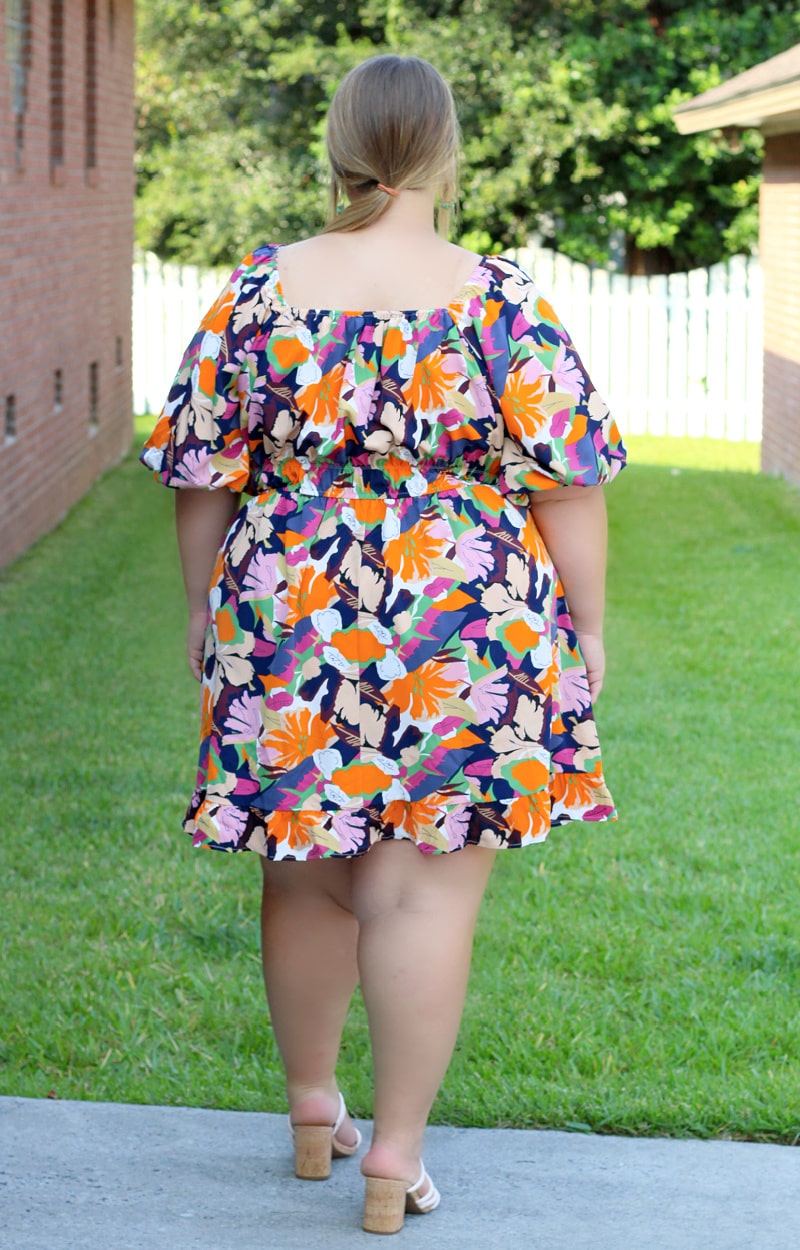 Load image into Gallery viewer, Just Hold On Floral Dress - Multi