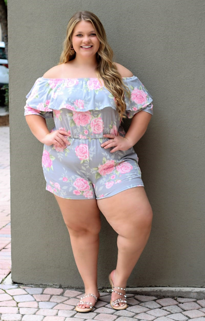 Load image into Gallery viewer, A Beautiful Thing Floral Romper