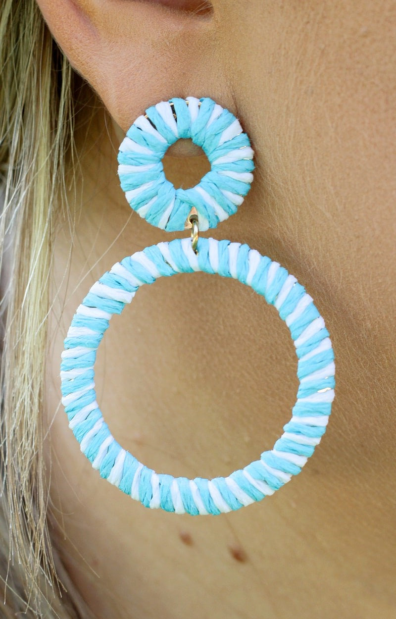 Load image into Gallery viewer, Just A Memory Earrings - Turquoise
