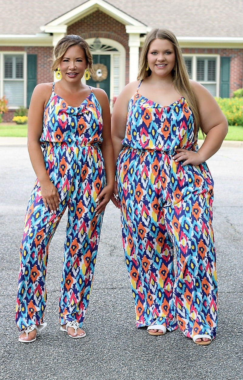 Load image into Gallery viewer, Seek Me Out Print Jumpsuit - Multi