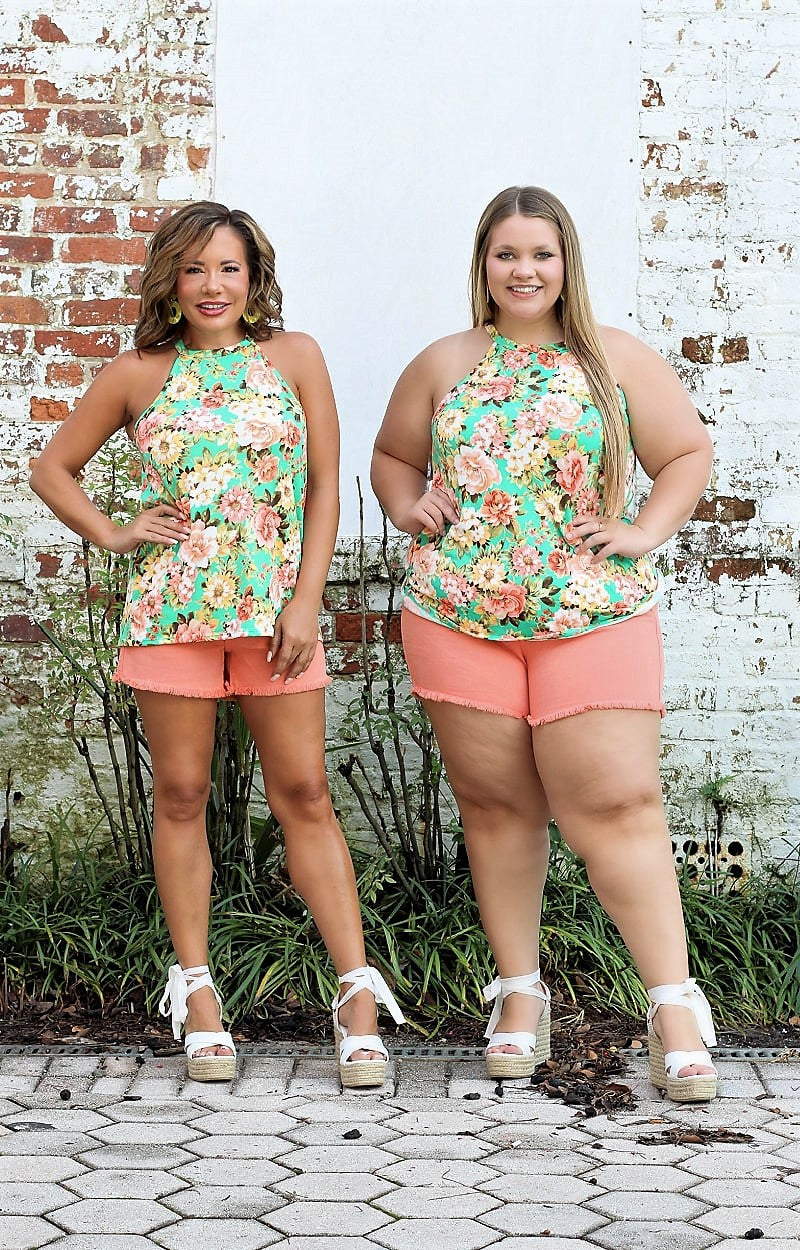 Load image into Gallery viewer, Fiddle Dee Dee Floral Top - Green