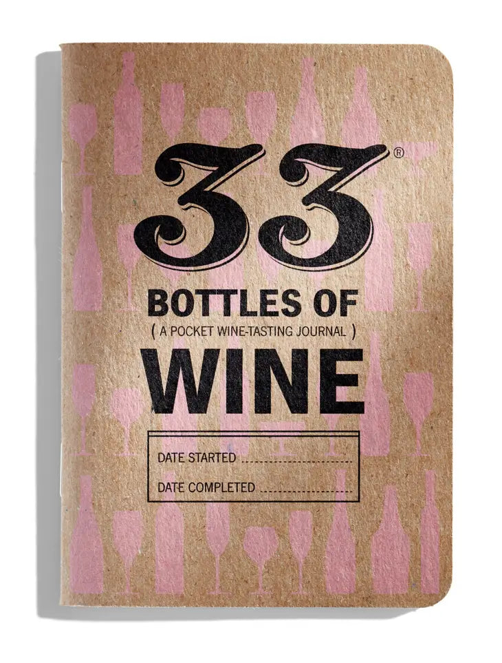 Load image into Gallery viewer, PREORDER: 33 Bottles of Wine Tasting Notebook