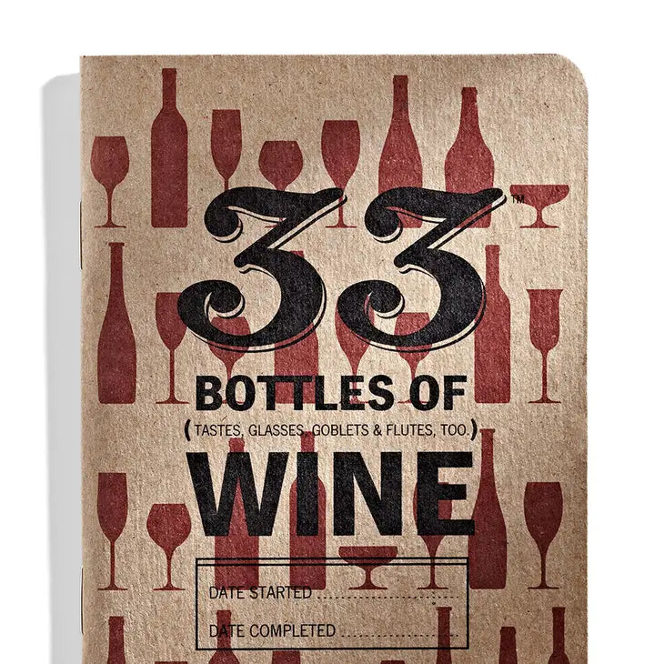 Load image into Gallery viewer, PREORDER: 33 Bottles of Wine Tasting Notebook