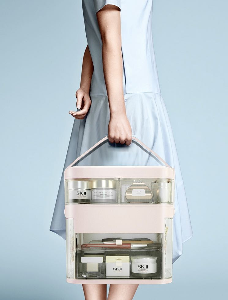 Load image into Gallery viewer, PREORDER: Emerson Beauty Storage in White
