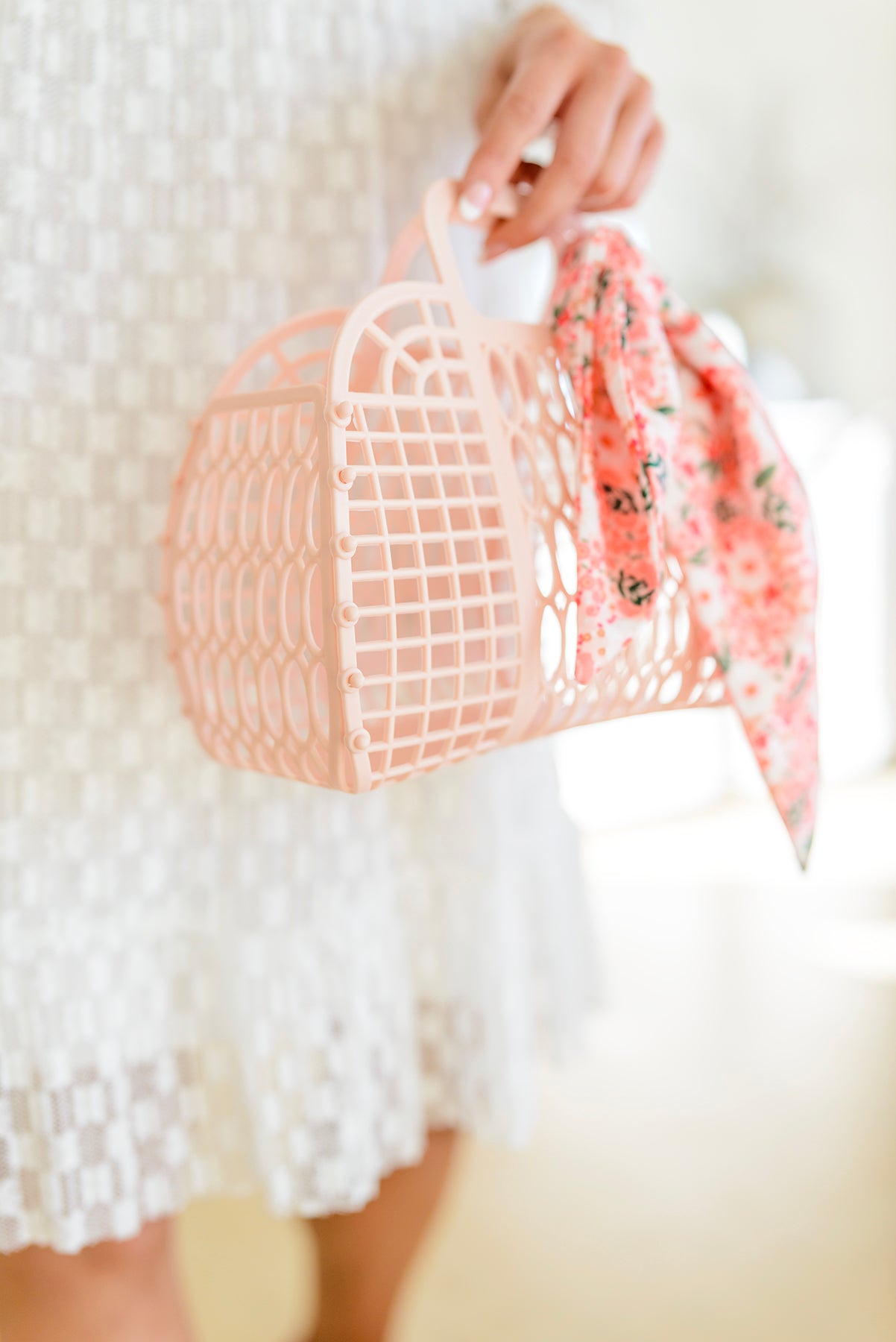 Load image into Gallery viewer, Casually Jelly Tote Bag - Blush