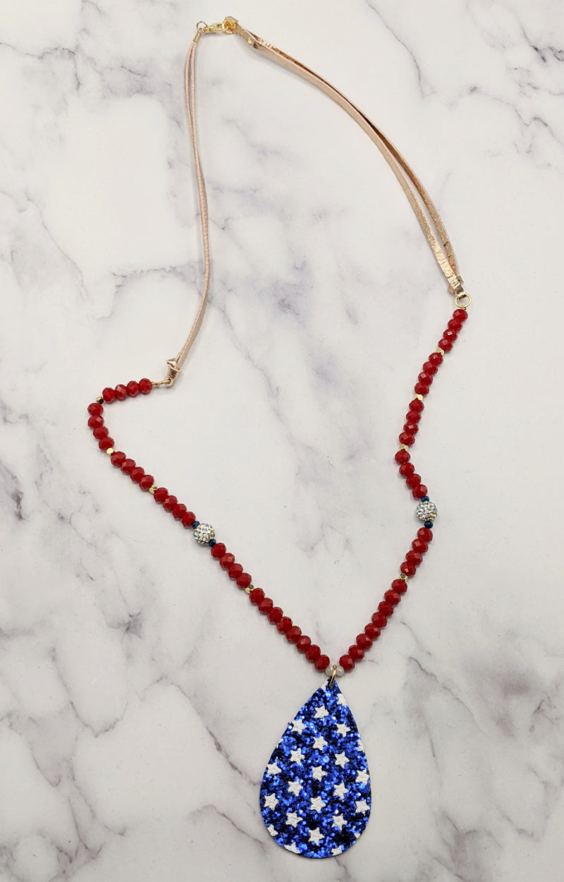 American Blue Necklace