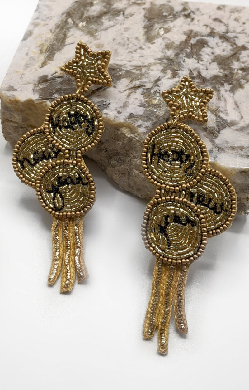 Load image into Gallery viewer, Live For Tonight Earrings - Gold