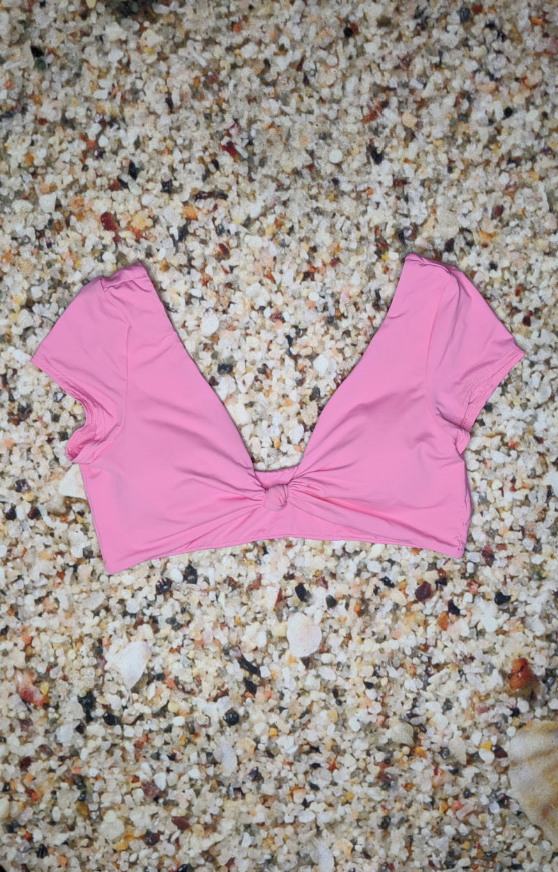 Load image into Gallery viewer, Weekend At The Lake Bikini Top - Pink