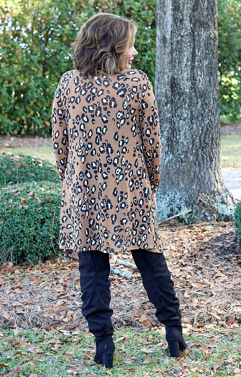 Load image into Gallery viewer, With A Light Heart Leopard Cardigan