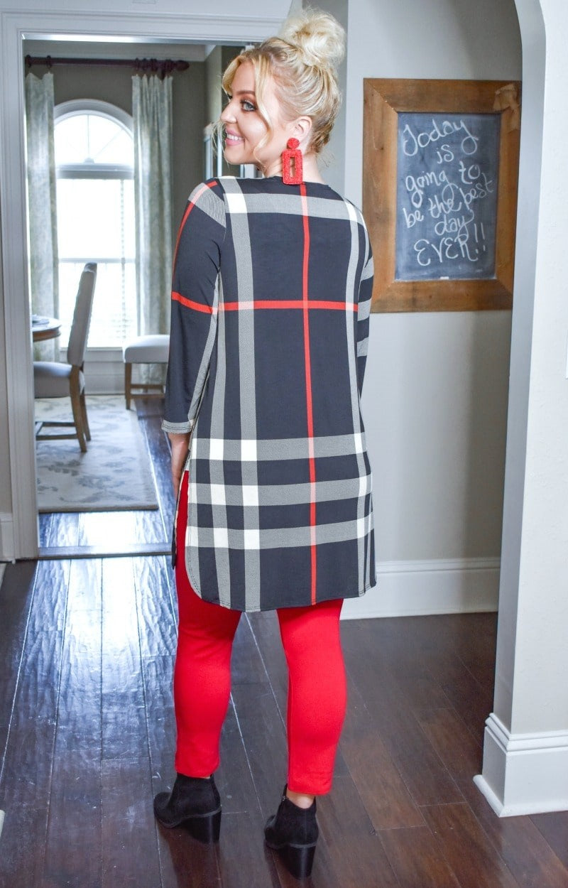 Load image into Gallery viewer, With Someone New Plaid Cardigan - Black