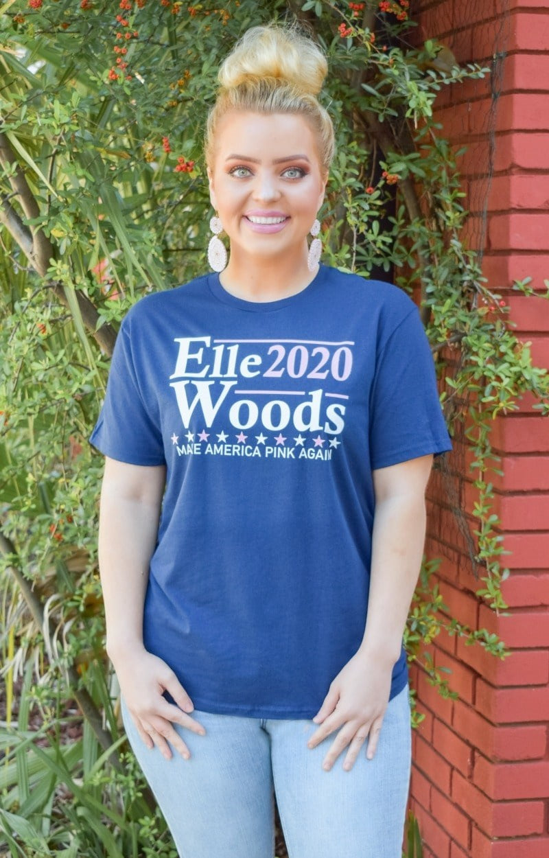 Load image into Gallery viewer, Elle Woods 2020 Graphic Tee