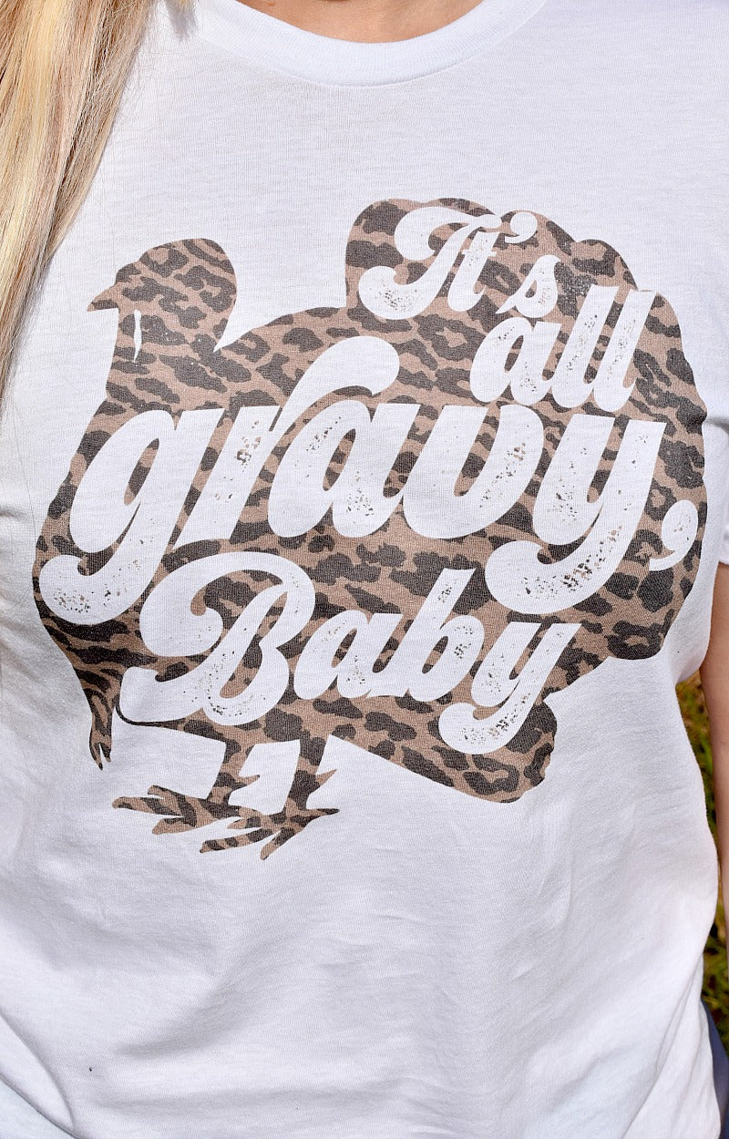 Load image into Gallery viewer, It&#39;s All Gravy Baby Graphic Tee