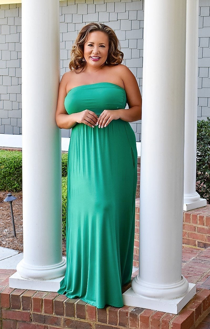 Load image into Gallery viewer, The Only One Maxi Dress - Kelly Green