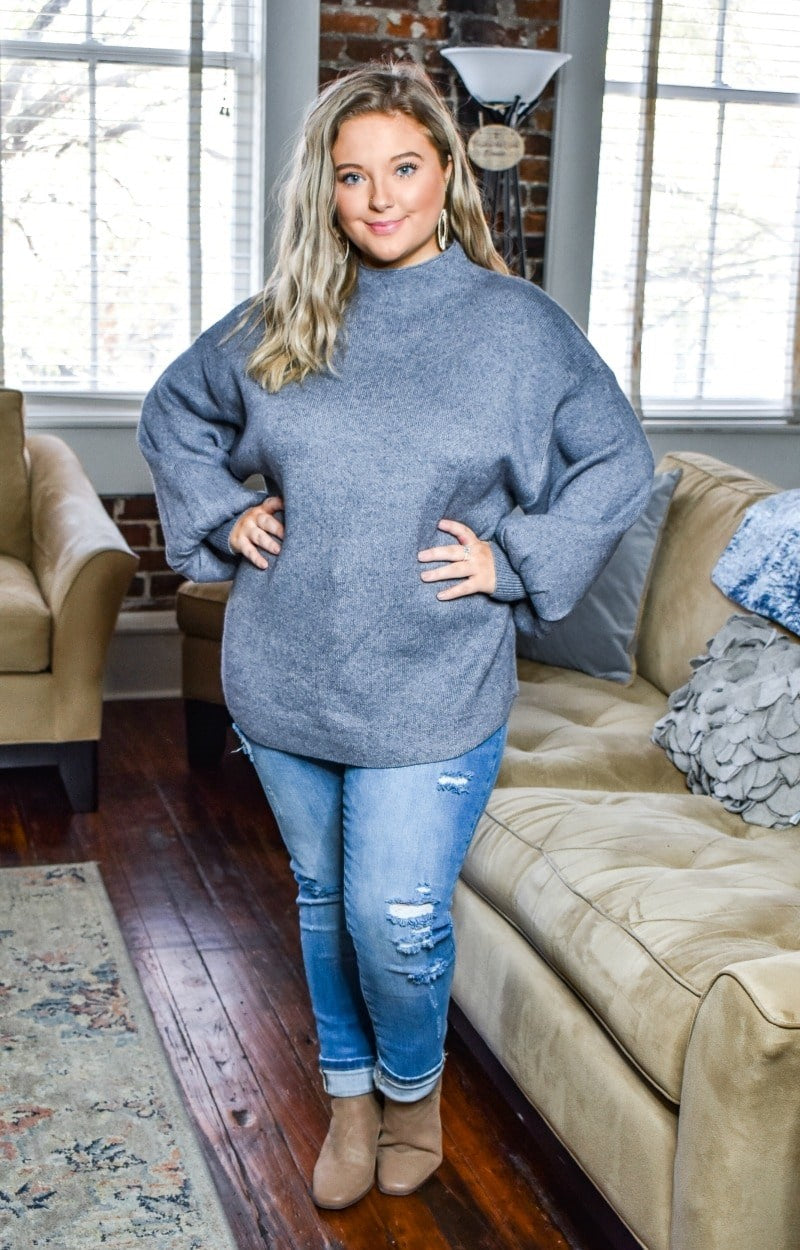 Load image into Gallery viewer, All That You Do Sweater - Gray