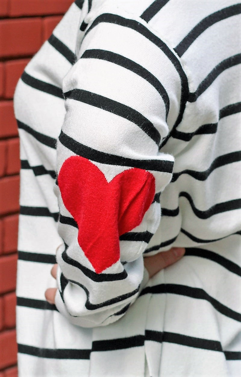 Load image into Gallery viewer, Couldn&#39;t Love You More Striped Top - Ivory