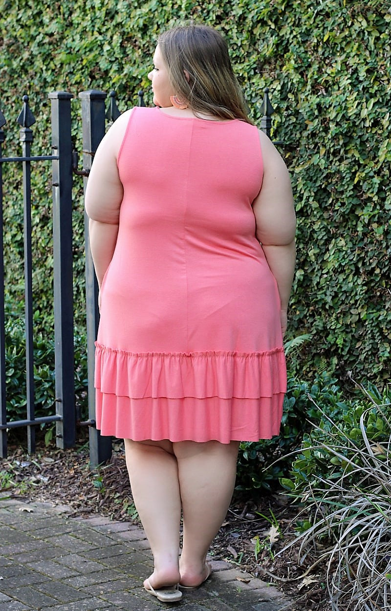 Goodbye For Now Dress - Coral