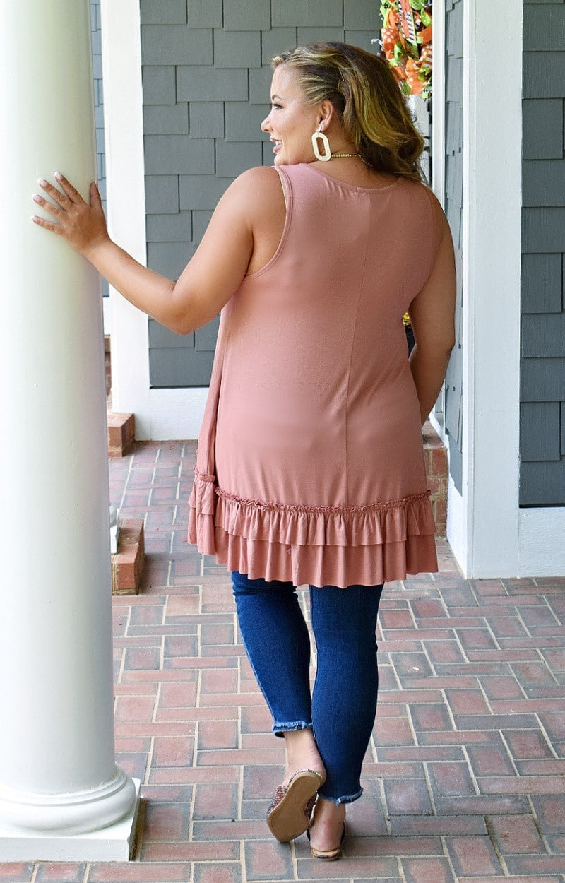 Load image into Gallery viewer, Always A Joy Tunic Tank - Mauve
