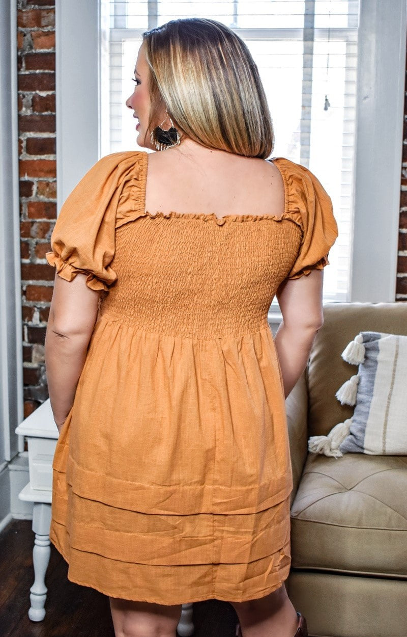 Load image into Gallery viewer, Always On Time Dress - Apricot