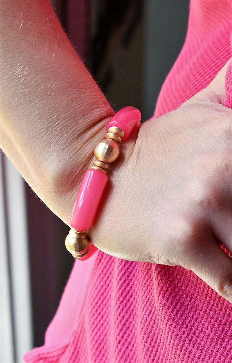Load image into Gallery viewer, Play Your Tune Bracelet - Hot Pink