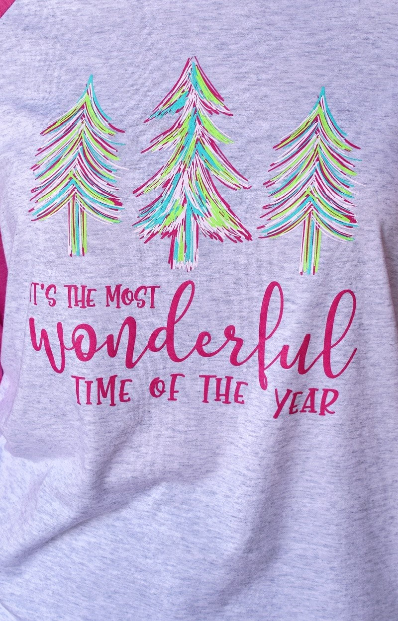 Load image into Gallery viewer, Most Wonderful Time Of Year Graphic Tee