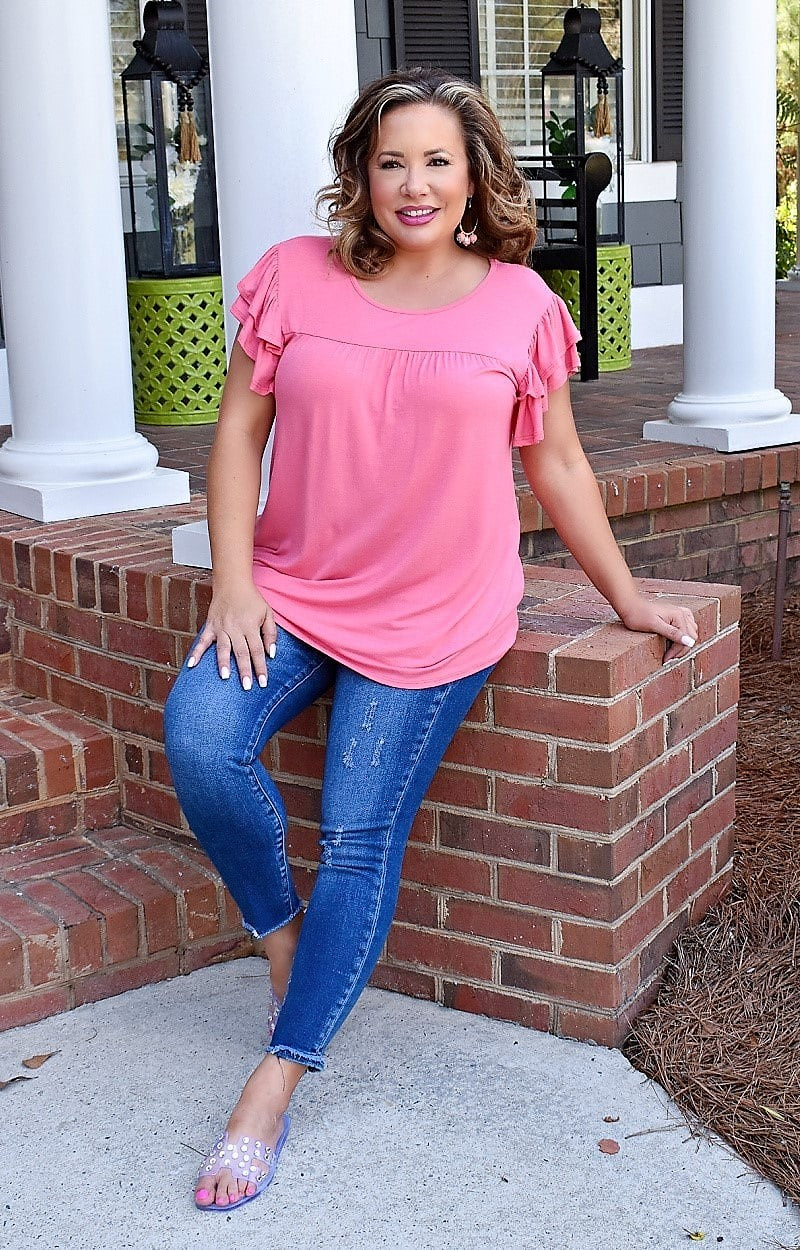Pure Charm Top - Pink