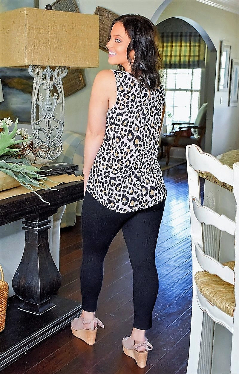 Load image into Gallery viewer, My Wild Side Leopard Print Top - Blush