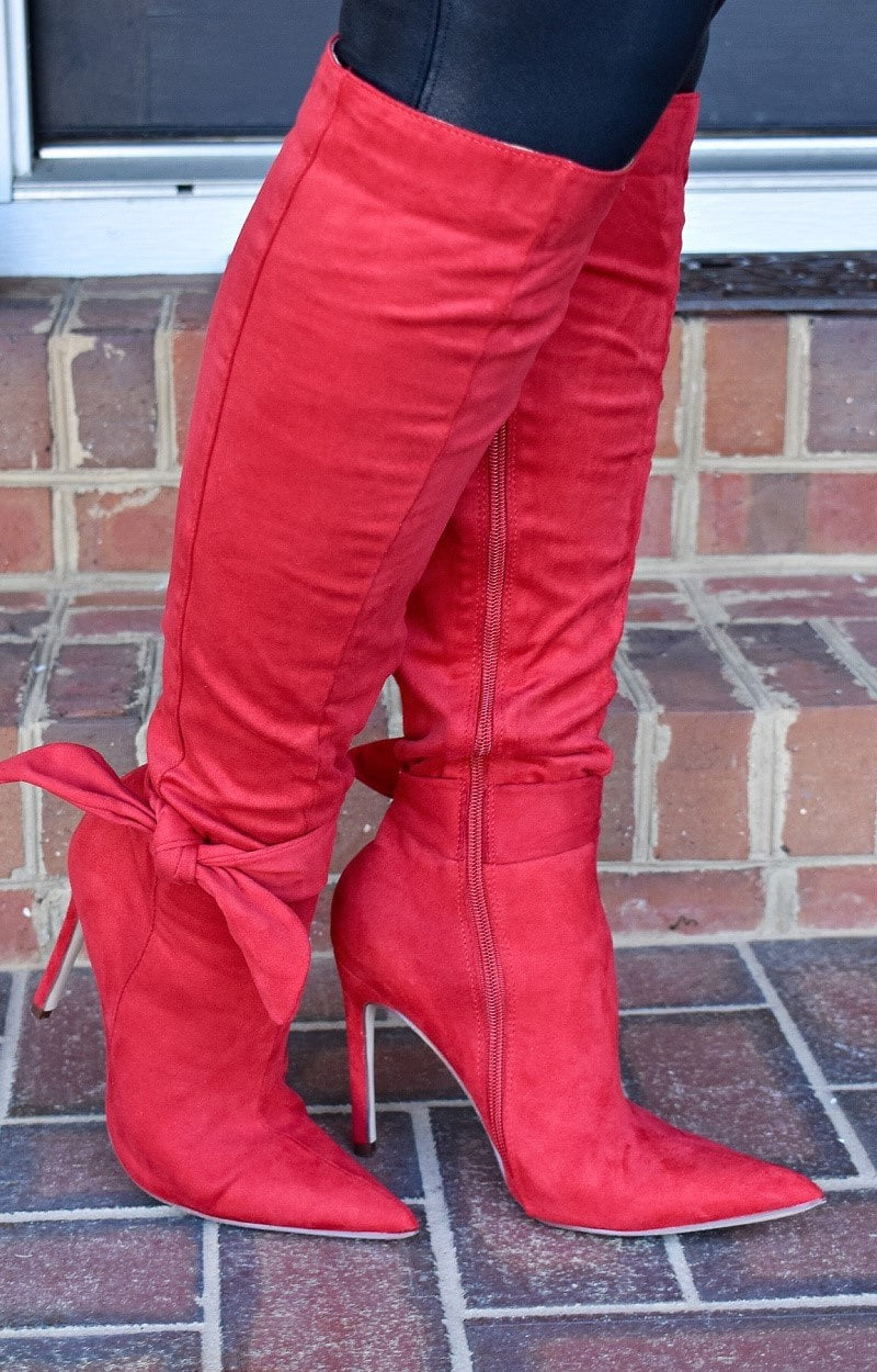 Run After Me Boots - Red