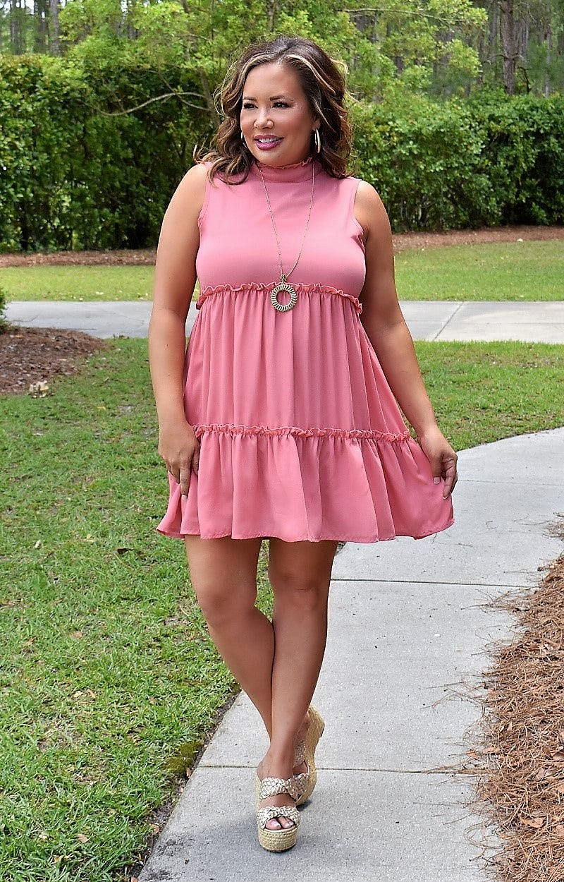 Load image into Gallery viewer, For The Fun Of It Dress - Pink