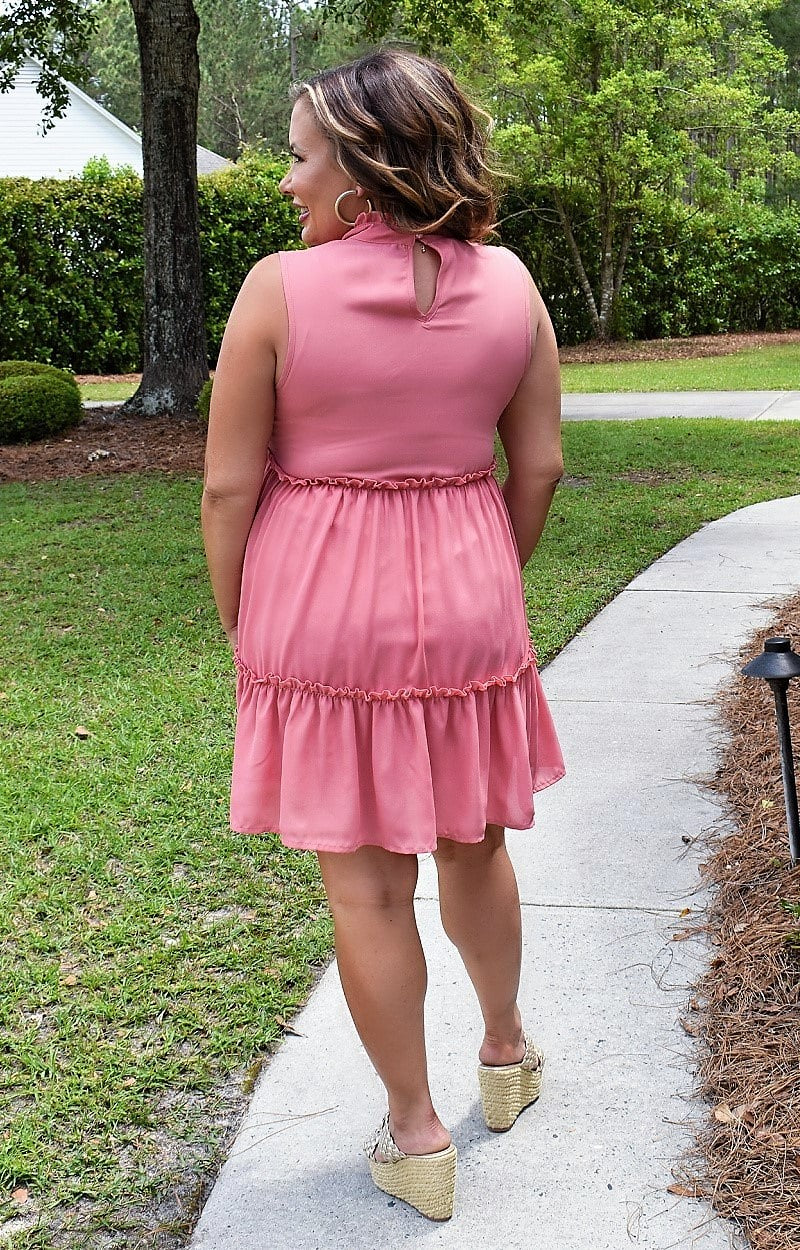 For The Fun Of It Dress - Pink