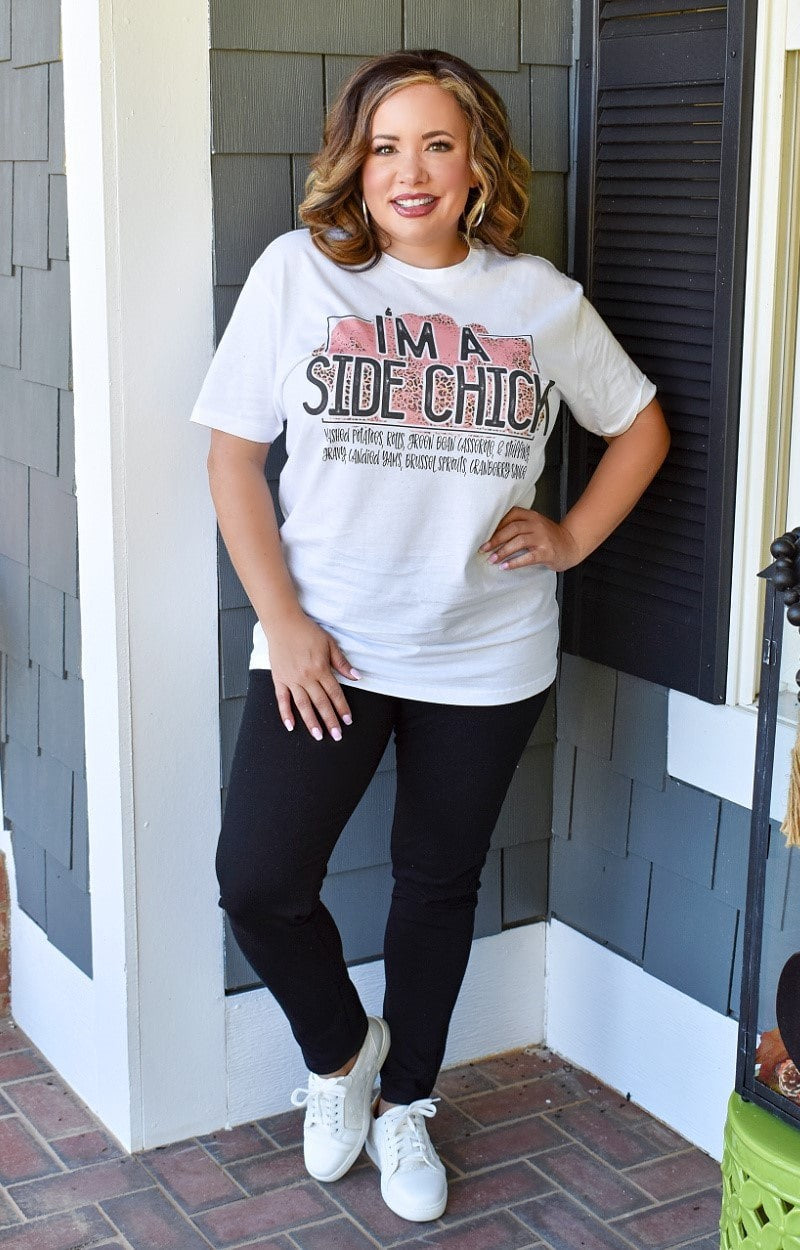 Load image into Gallery viewer, I&#39;m A Side Chick Graphic Tee