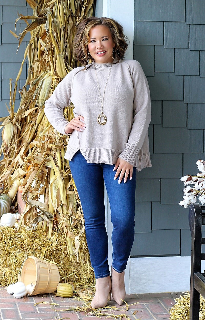 Load image into Gallery viewer, Out &amp; About Sweater - Mocha